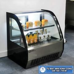 Tủ trưng bày bánh kem kính cong 70cm Bestcool BC-700