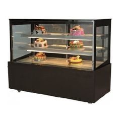 Tủ trưng bày bánh kem kính vuông 3 tầng 1M2 Bestcool BCV-1200D