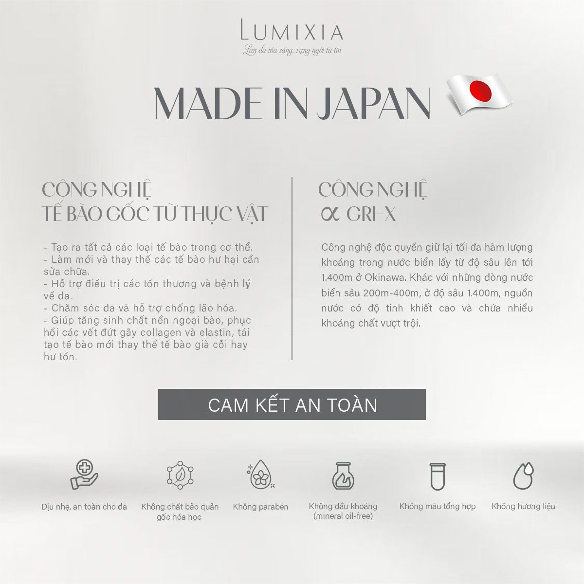  LUMIXIA Cleansing 150mL - Gel Tẩy Trang Sạch Sâu & Dưỡng Ẩm LUMIXIA 150mL 