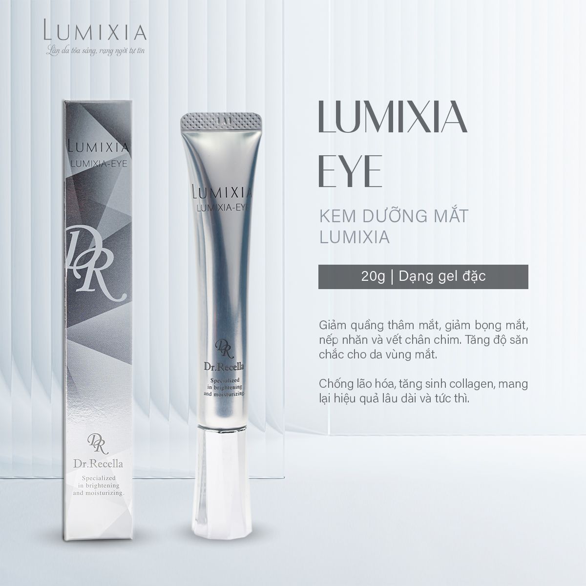  LUMIXIA EYE 20g - Kem dưỡng mắt LUMIXIA 20g 