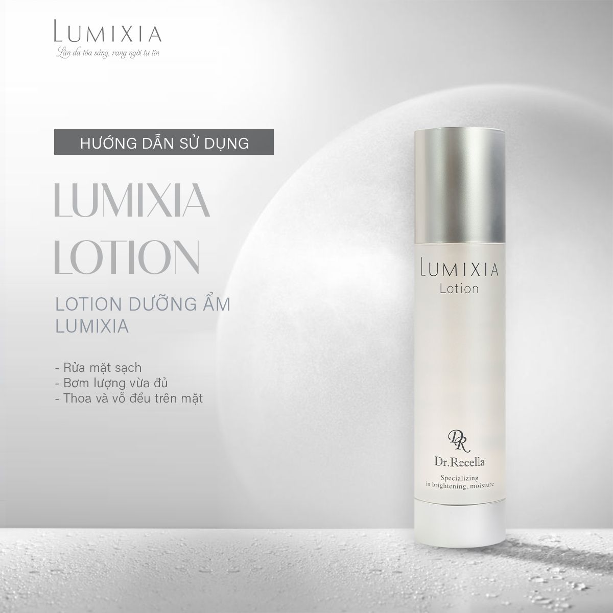  LUMIXIA Lotion 150mL - Lotion Dưỡng Ẩm LUMIXIA 150mL 