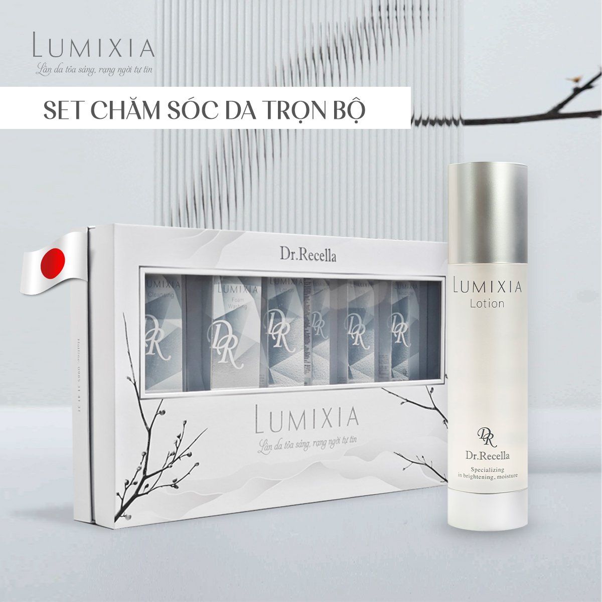  LUMIXIA Lotion 150mL - Lotion Dưỡng Ẩm LUMIXIA 150mL 