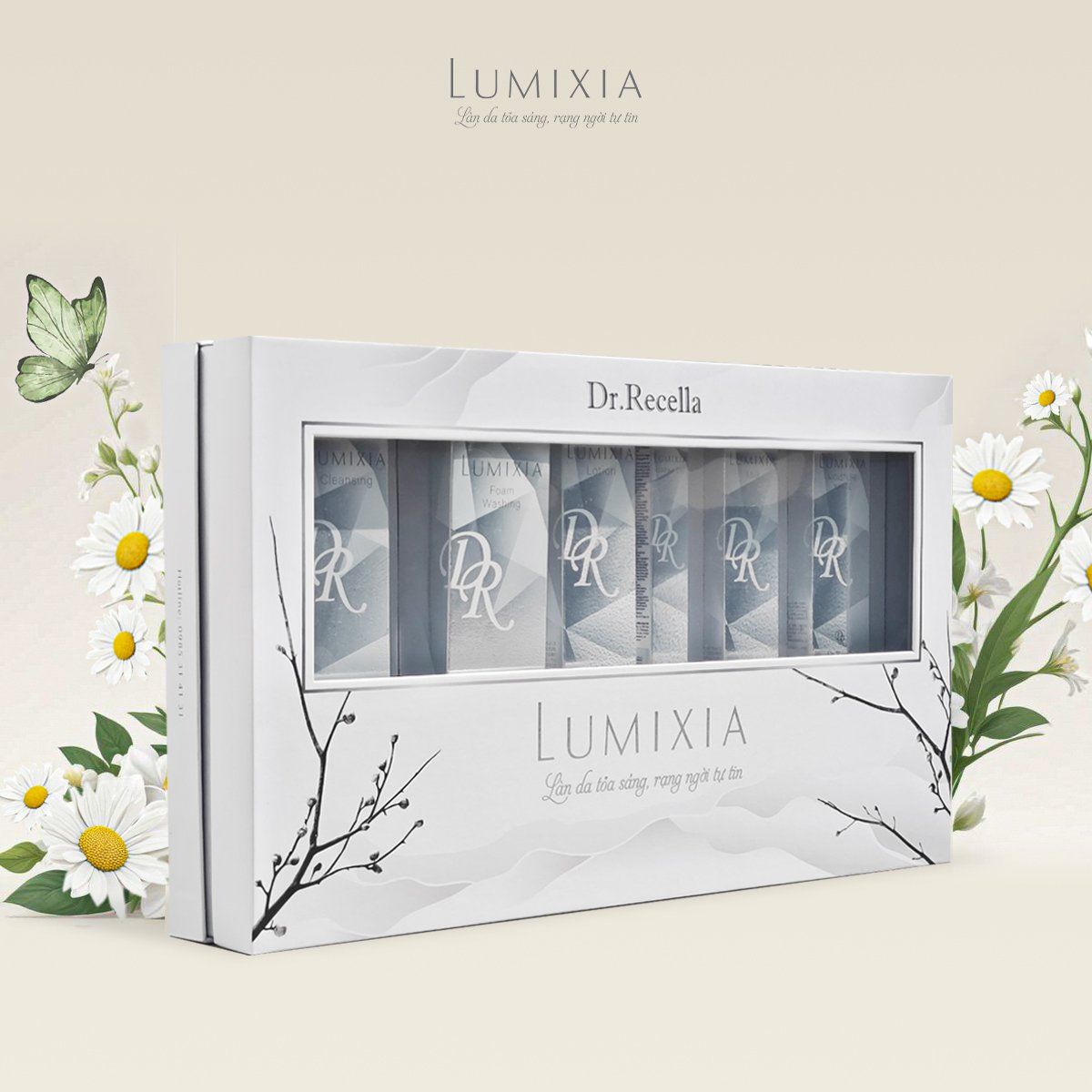  LUMIXIA Set Trọn Bộ Chăm Sóc Da 