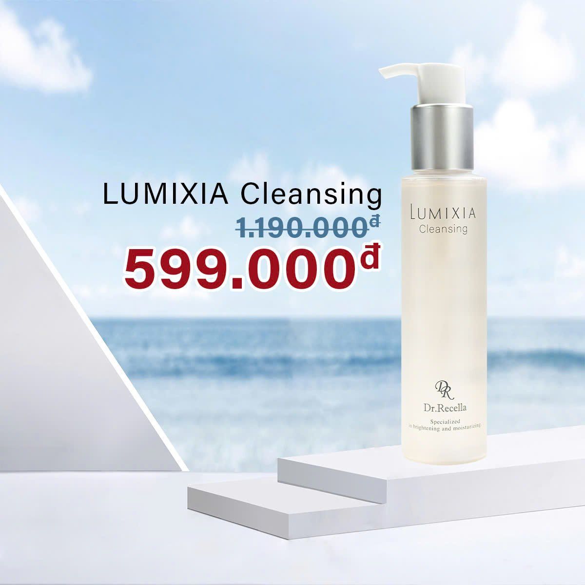  LUMIXIA Cleansing 150mL - Gel Tẩy Trang Sạch Sâu & Dưỡng Ẩm LUMIXIA 150mL 