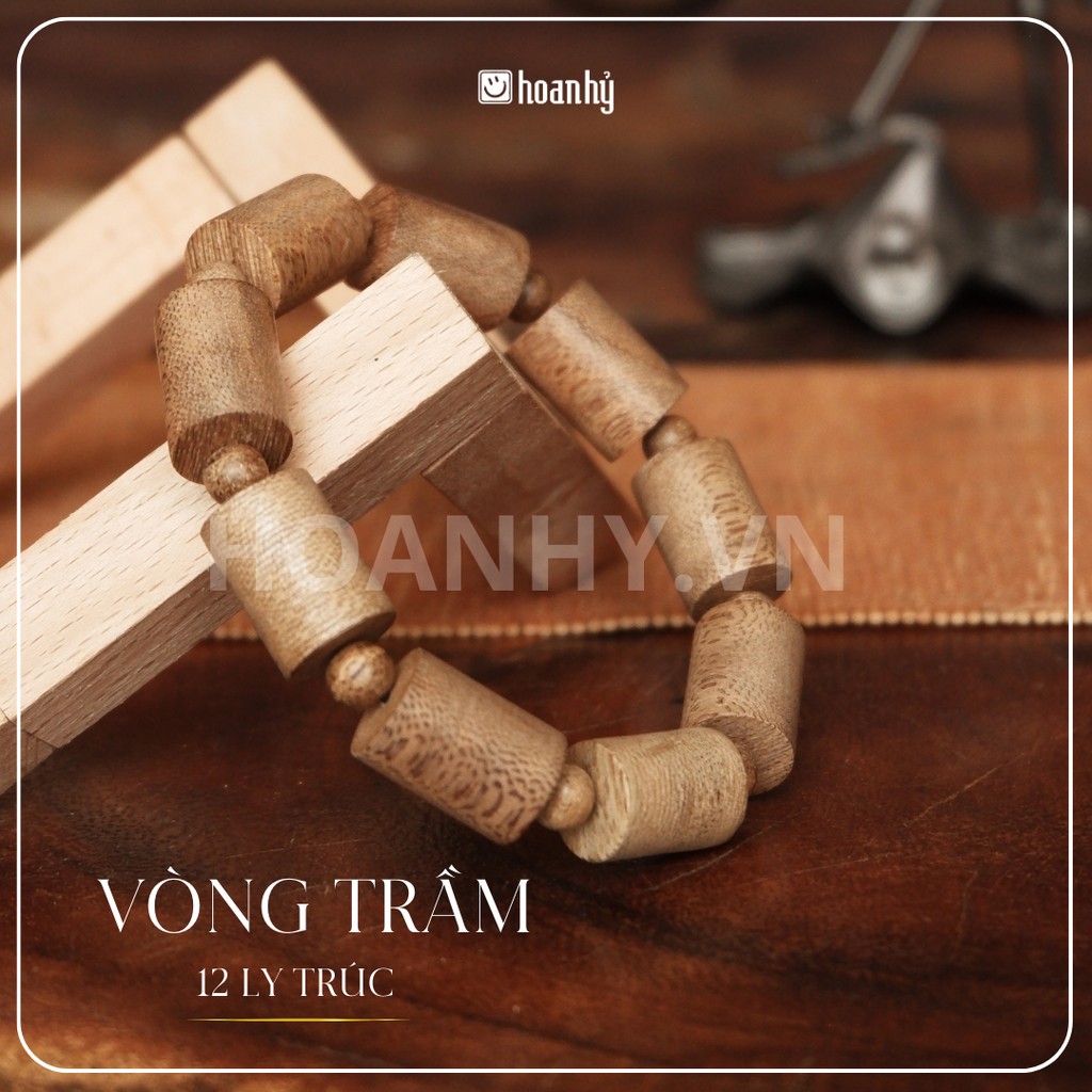 Vòng Trầm 12 ly Trúc