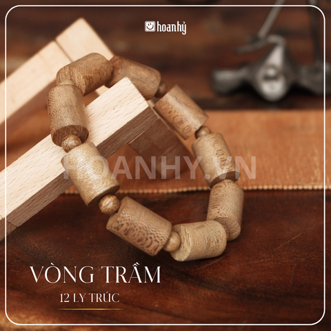 Vòng Trầm 12 ly Trúc