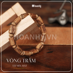 Vòng trầm mix hạt