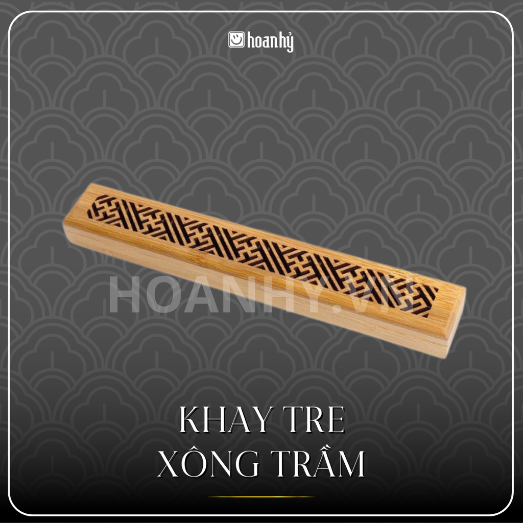 Khay xông trầm