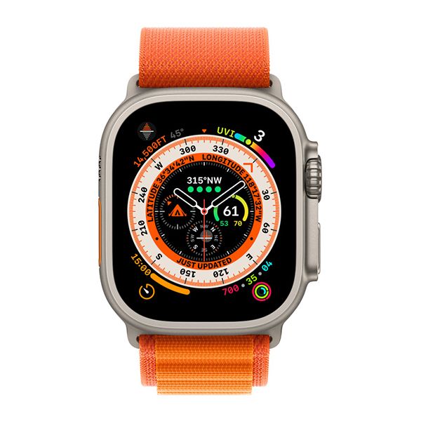 Apple Watch Ultra 49mm LTE Viền Titanium Dây Alpine Chính Hãng