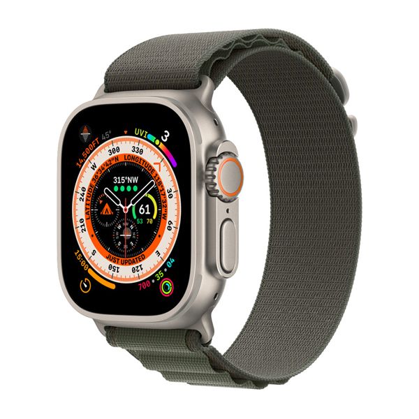 Apple Watch Ultra 49mm LTE Viền Titanium Dây Alpine Chính Hãng