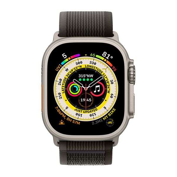 Apple Watch Ultra 49mm LTE Viền Titanium Dây Trail Chính Hãng