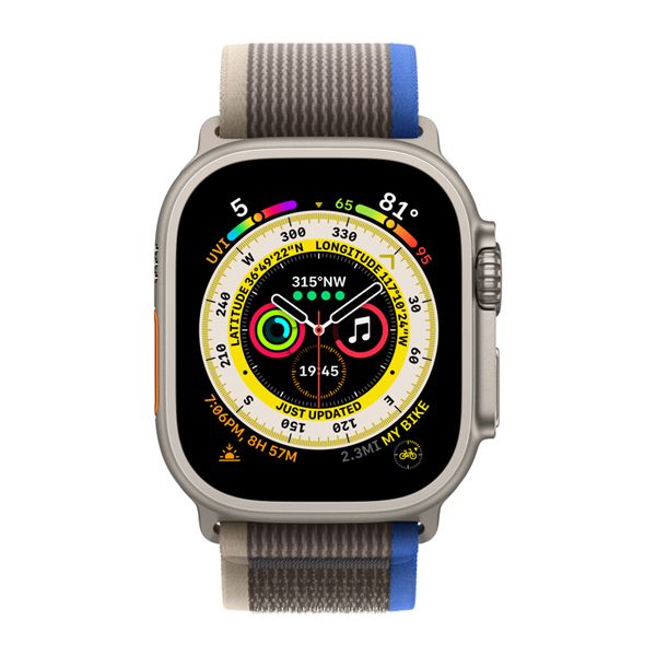Apple Watch Ultra 49mm LTE Viền Titanium Dây Trail Chính Hãng