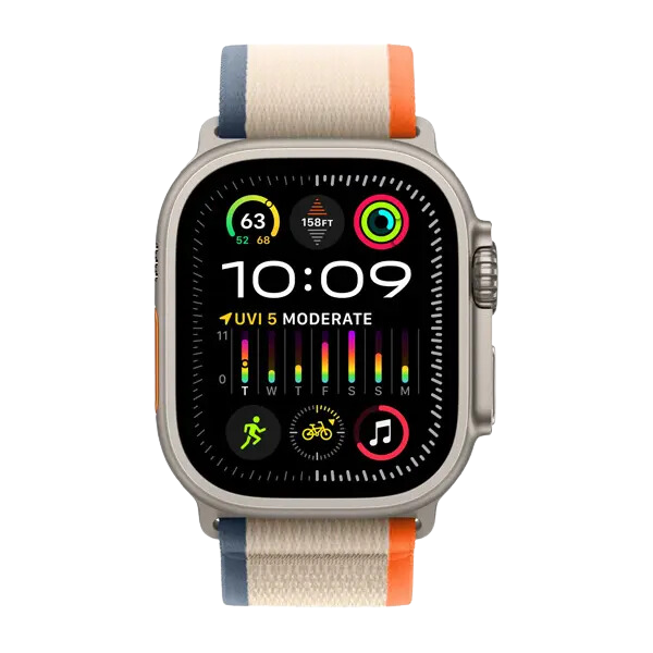 Apple Watch Ultra 2 49mm LTE Viền Titanium Dây Trail Chính Hãng