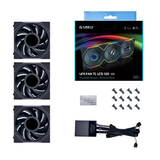 Fan LIAN-LI Black Cooler TL LCD 120-3 Màn hình LCD/Led vô cực