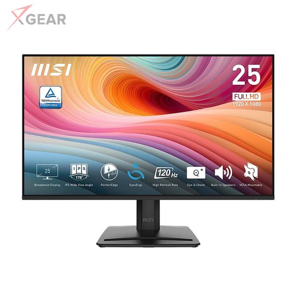 Màn hình MSI Pro MP251 E2 (24.5 IPS/FullHD/120Hz/1ms MPRT/99% sRGB)