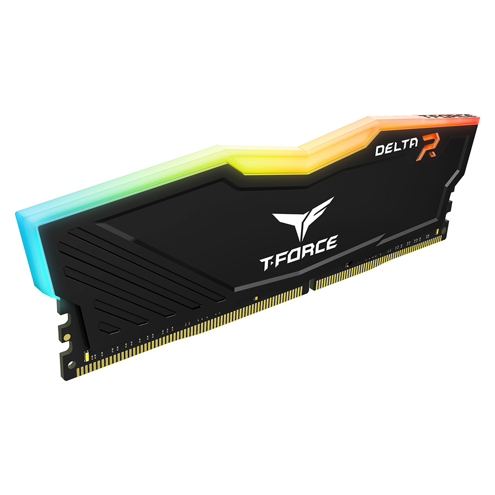 Ram PC TeamGroup T-Force Delta RGB Black 8GB DDR4-3200