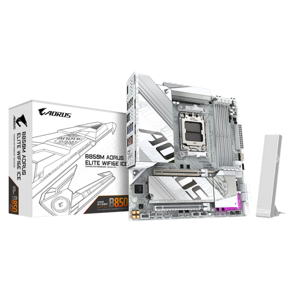 Mainboard Gigabyte B850M AORUS ELITE WIFI6E ICE