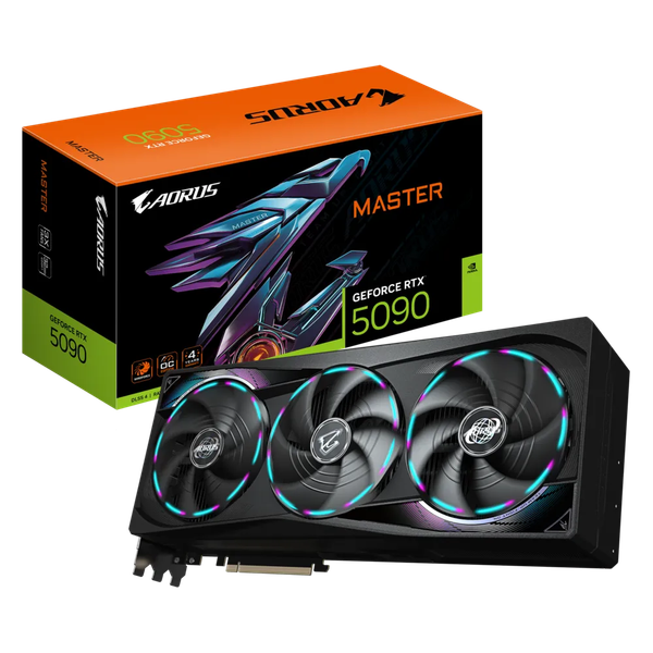 VGA Gigabyte RTX 5090 AORUS MASTER 32GB (N5090AORUS M-32GD) Chỉ bán kèm PC