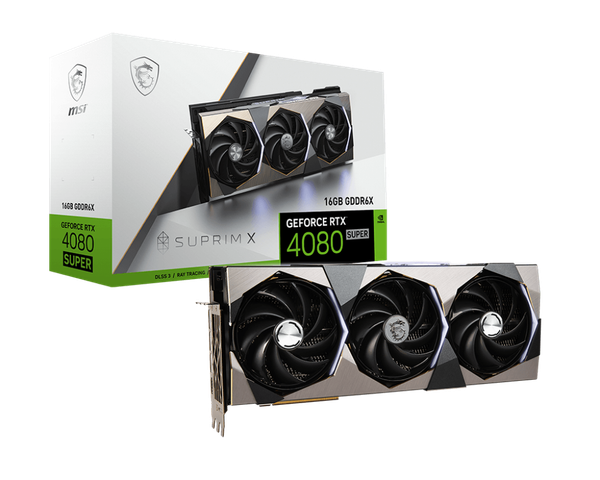 VGA MSI GeFore RTX 4080 Super 16GB Suprim X