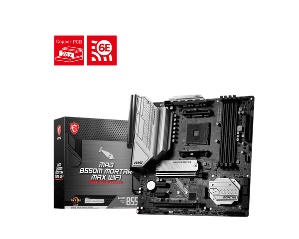 Bo mạch chủ MSI MAG B550M MORTAR WIFI ( DDR4 )