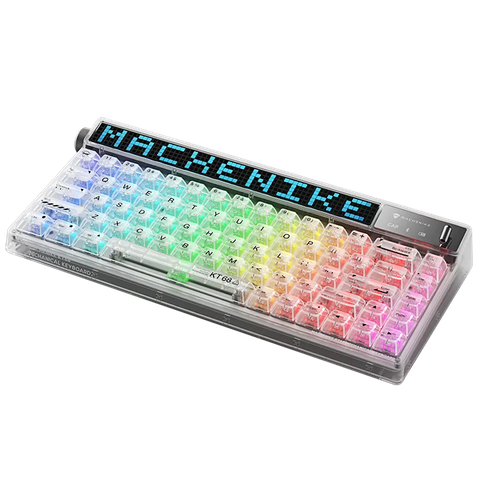 Bàn phím Machenike KT68 Pro 3 Mode| Không dây - Màn hình led