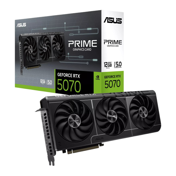 VGA Asus Prime GeForce RTX 5070 12GB GDDR7 (PRIME-RTX5070-12G)