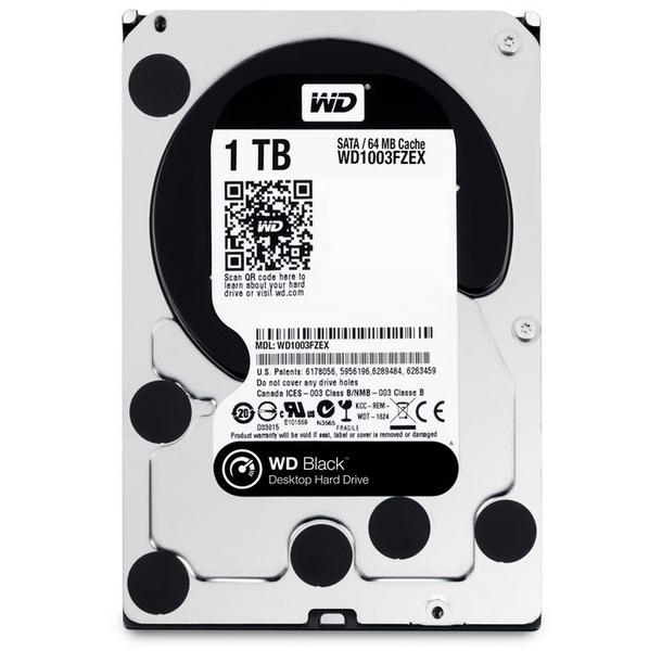 HDD Laptop Western Digital Black 1TB 2.5″ 5400 Rpm 128MB Cache (WD10SPZX)  