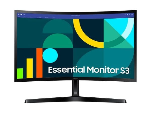 Màn hình cong Samsung S3 S36GD LS24D366GAEXXV (24 inch | FHD | VA | 100Hz | 4ms)
