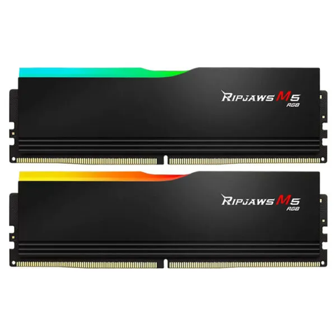 Ram GSkill Ripjaws M5 RGB Black 32GB DDR5 6400MHz (2x16GB) - (F5-6400J3648F16GX2-RM5RK)