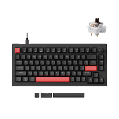 Bàn phím Lemokey X4-A3 X4 Black Red Backlight