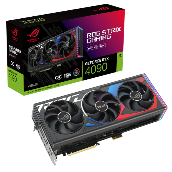 VGA Asus ROG Strix GeForce RTX 4090 BTF OC Edition 24GB GDDR6X