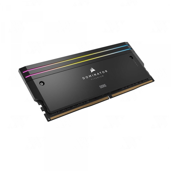 RAM Corsair Dominator Titanium Black 96GB (2x48GB) RGB 6600 DDR5 - (CMP96GX5M2B6600C32)