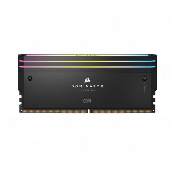 RAM Corsair Dominator Titanium Black 96GB (2x48GB) RGB 6600 DDR5 - (CMP96GX5M2B6600C32)