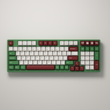 Bàn phím cơ Akko 3098S Matcha Red Bean (PBT Double Shot/Rainbow LED/cherry profile)