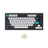Bàn phím cơ không dây Keychron Q1 Max Carbon Black RGB Knob Hotswap Black