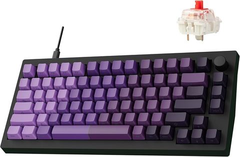Bàn phím Lemokey X4 Purple Red Backlight Purple
