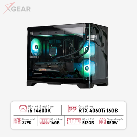 PC Gaming Gigabyte Intel Core i5 14600K-RTX 4060 Ti