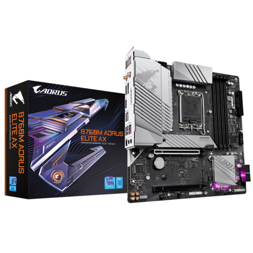 Mainboard Gigabyte B760M AORUS ELITE AX DDR5