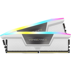 Ram PC Corsair Vengeance RGB White 32GB 6000MHz DDR5 (2x16GB) CMH32GX5
