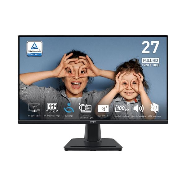 Màn hình MSI Pro MP275 (27/FHD/IPS/100HZ/1MS/LOA)