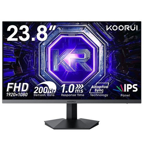 Màn hình Gaming KOORUI G2411P (24inch/ FHD/ IPS/ 200Hz/ 99%SRGB)