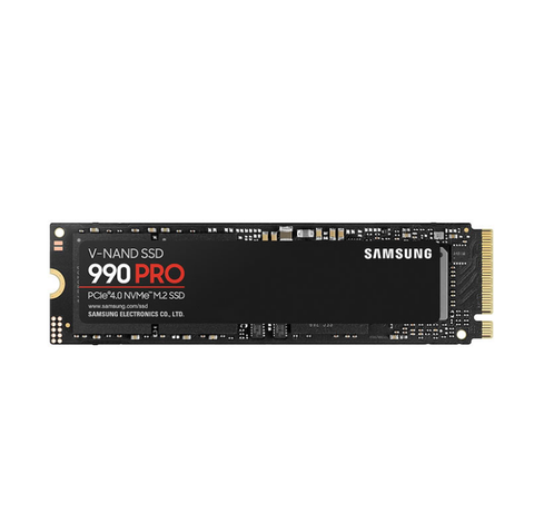 SSD Samsung 990 Pro  4TB PCIe Gen 4.0 x4 NVMe V-NAND M.2 2280 (MZ-V9P4T0BW )