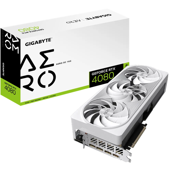 Card màn hình Gigabyte GeForce RTX 4080 SUPER AERO OC 16G GV-N408SAERO OC-16GD