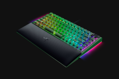 Xgear Bàn phím Razer BlackWidow V4 75% Phantom Green hot-swappable RGB