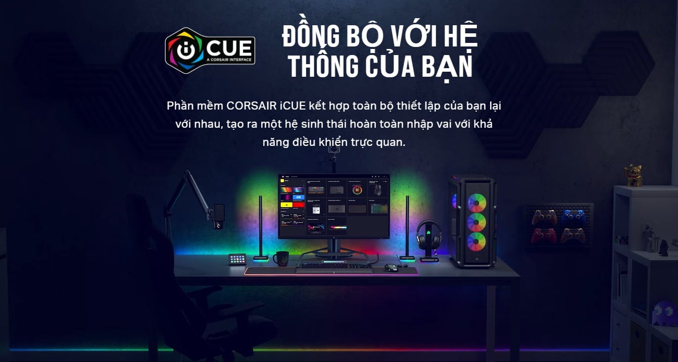 Ram Desktop Corsair DOMINATOR PLATINUM RGB Black