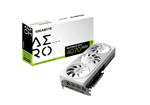 Card màn hình GIGABYTE GeForce RTX 4070 SUPER AERO OC 12G (GV-N407SAERO OC-12GD)