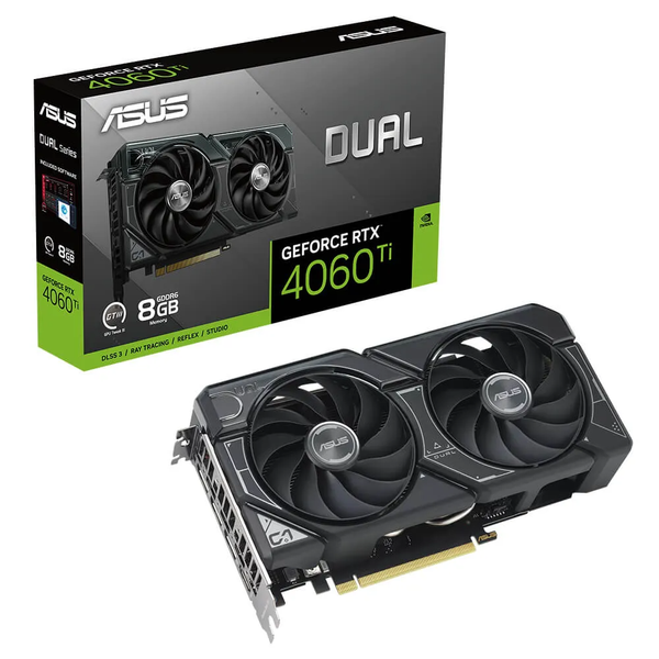 VGA Asus Dual GeForce RTX 4060 Ti 8GB GDDR6