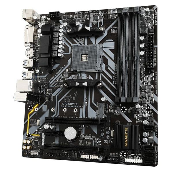 Mainboard Gigabyte B450M DS3H V2 – Socket AMD AM4