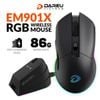 Chuột DareU EM901X RGB Superlight Wireless Black