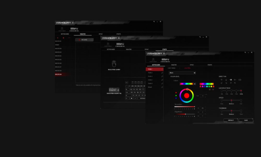 Bàn phím Asus ROG Strix Scope NX TKL Red